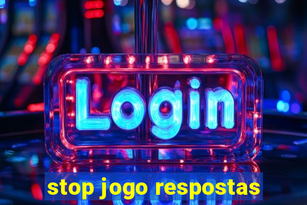 stop jogo respostas